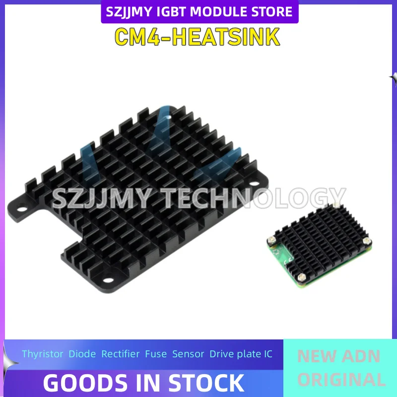 CM4 dedicated heat sink, Compute Module 4 radiator, CPU aluminum alloy heat sink