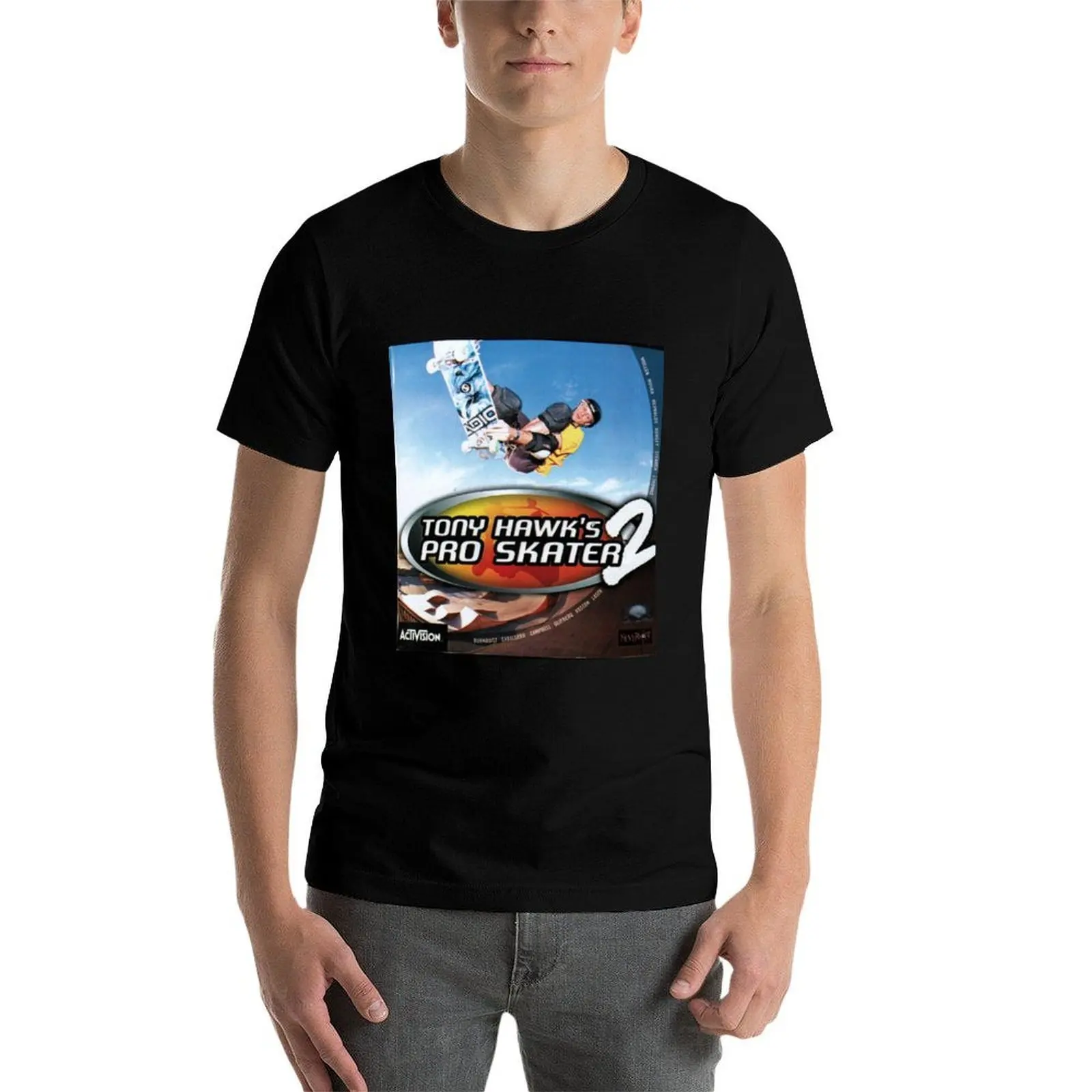 Tony Hawk Pro Skater 2 T-Shirt Simple Line Art Print Tee T-Shirt - view 4