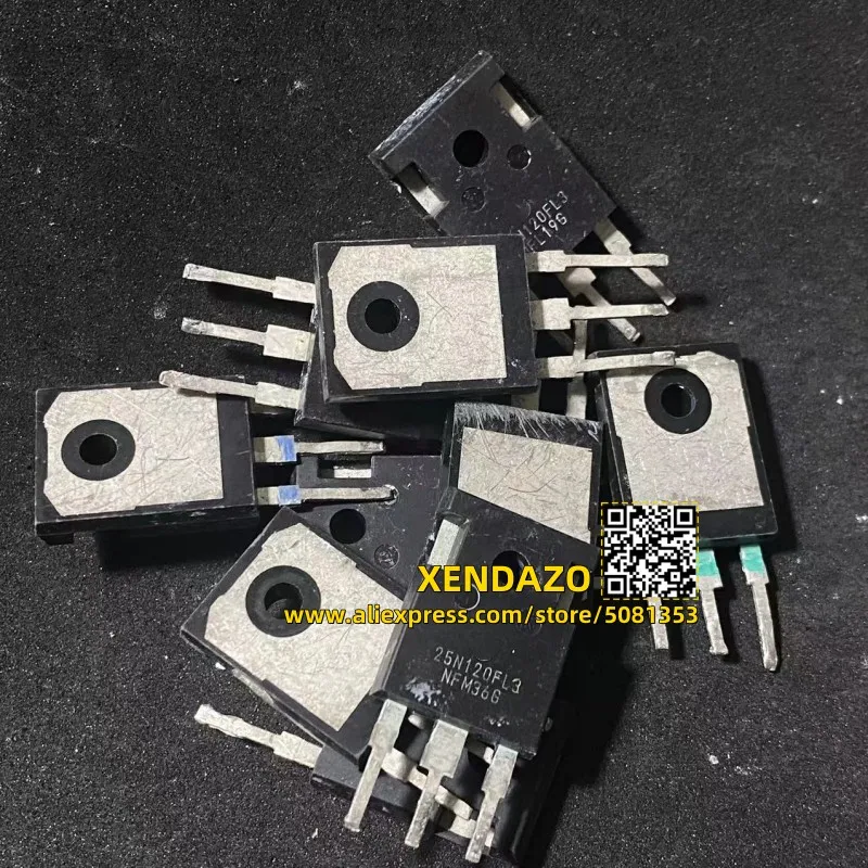 10PCS/LOT 25N120 25N120FL2 25N120FL3 25N120FL 25N120S 25A 1200V Power IGBT MOSFET TO-247