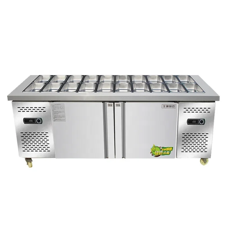 Large Capacity Table Top Freezer Commercial Stainless Steel Kitchen Equipment Restaurants Working Hotel Restaurant Supplies