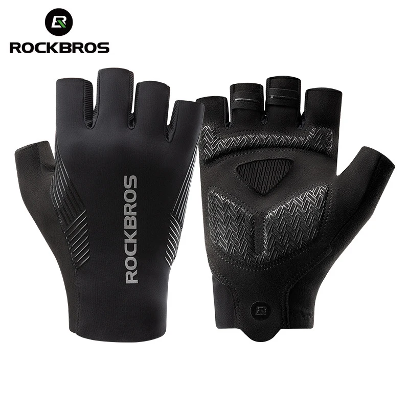 ROCKBROS Damen Herren Fahrradhandschuhe Sommer Frühling Herbst Vollfinger Fahrradhandschuhe Atmungsaktive Sport MTB Rennradhandschuhe