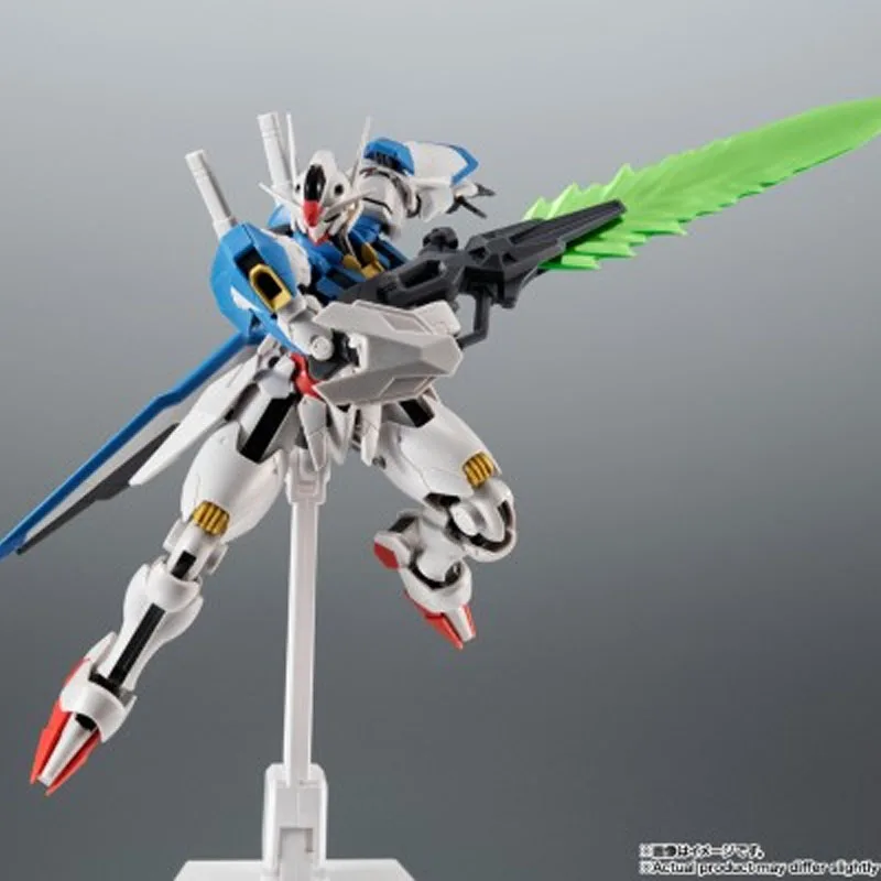 Bandai Echt DE ROBOT GEESTEN Anime FigureXVX-016 Gundam Antenne 15e Verjaardag 130mm Action Figure Speelgoed voor Jongens Kids gift