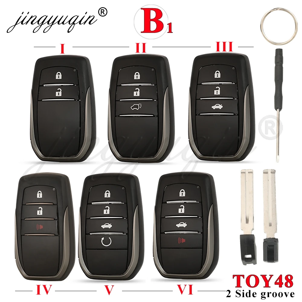 Universelle Autoschlüsselhülle für Toyota Corolla RAV4 Camry Yaris Land Cruiser Prius Highlander Crown Lexus VVDI KD Lonsdor – Detail 5