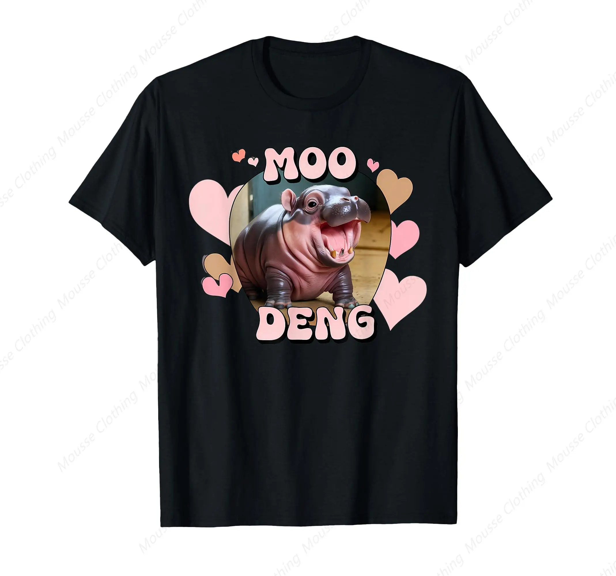 Cute baby hippo MooDeng T-Shirt