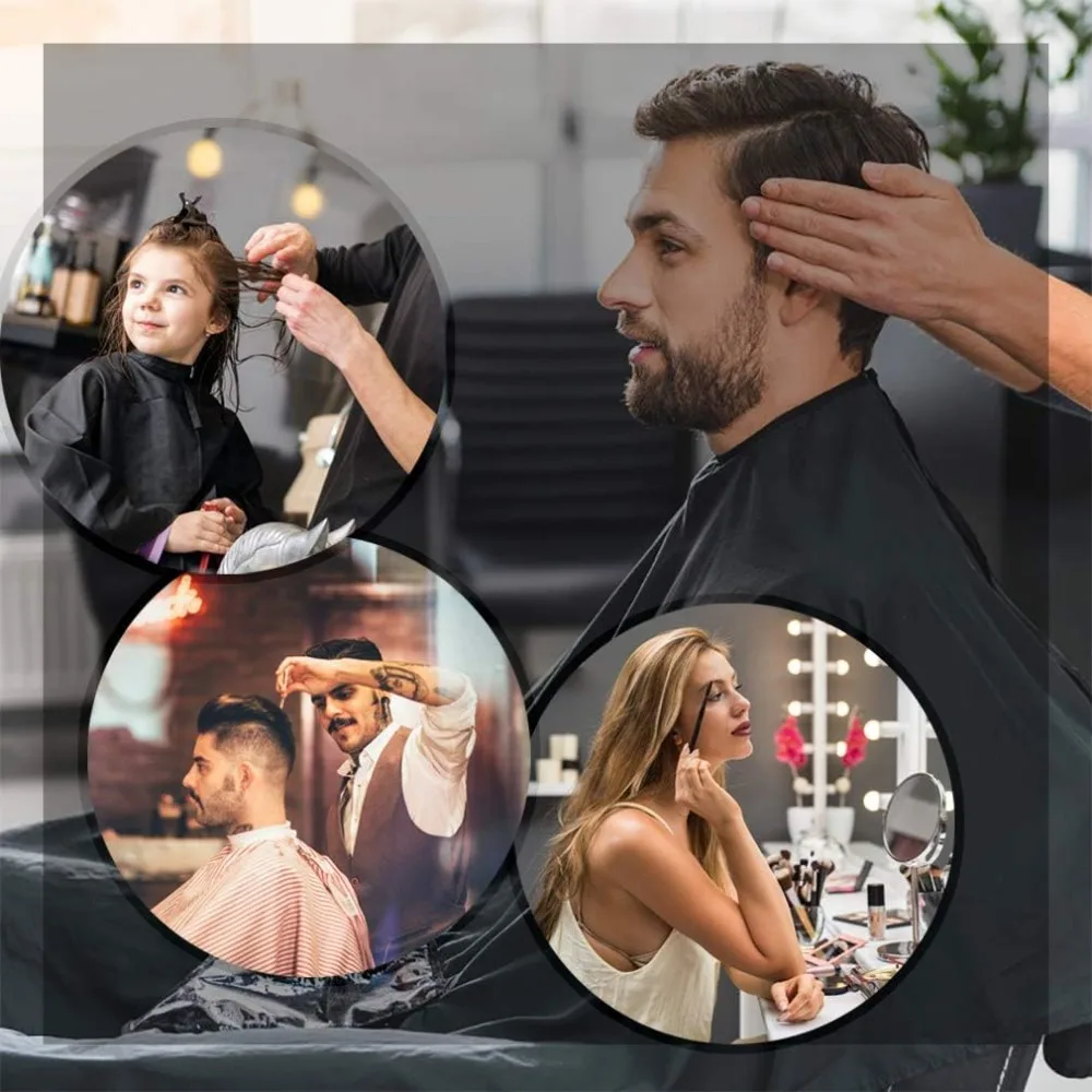 كرسي حلاقة هيدروليكي مع وسادة سميكة للغاية، كرسي صالون محمول مع ظهر مائل تلقائي، إطار معدني شديد التحمل