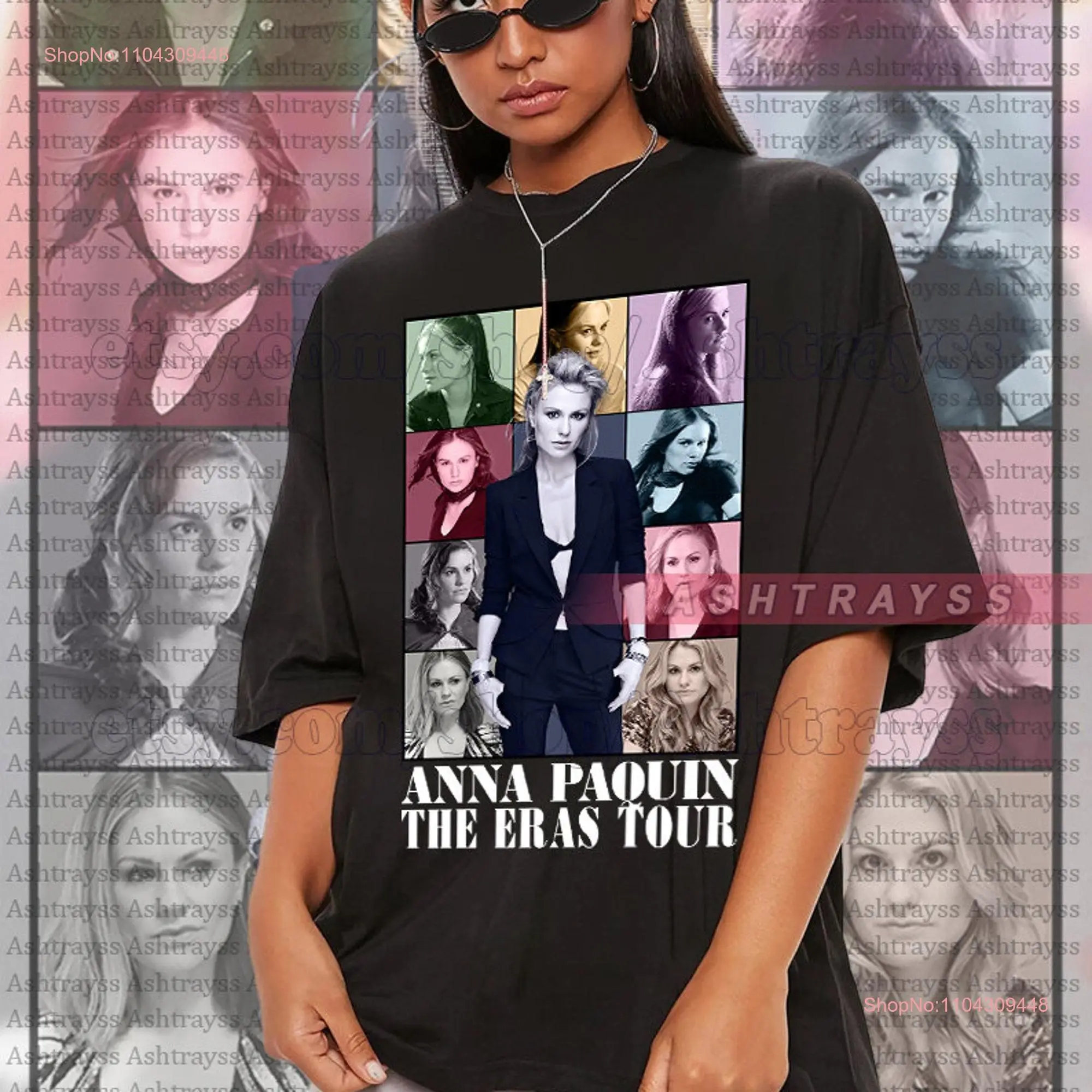 Anna Paquin T Shirt The Eras Tour long or short sleeves