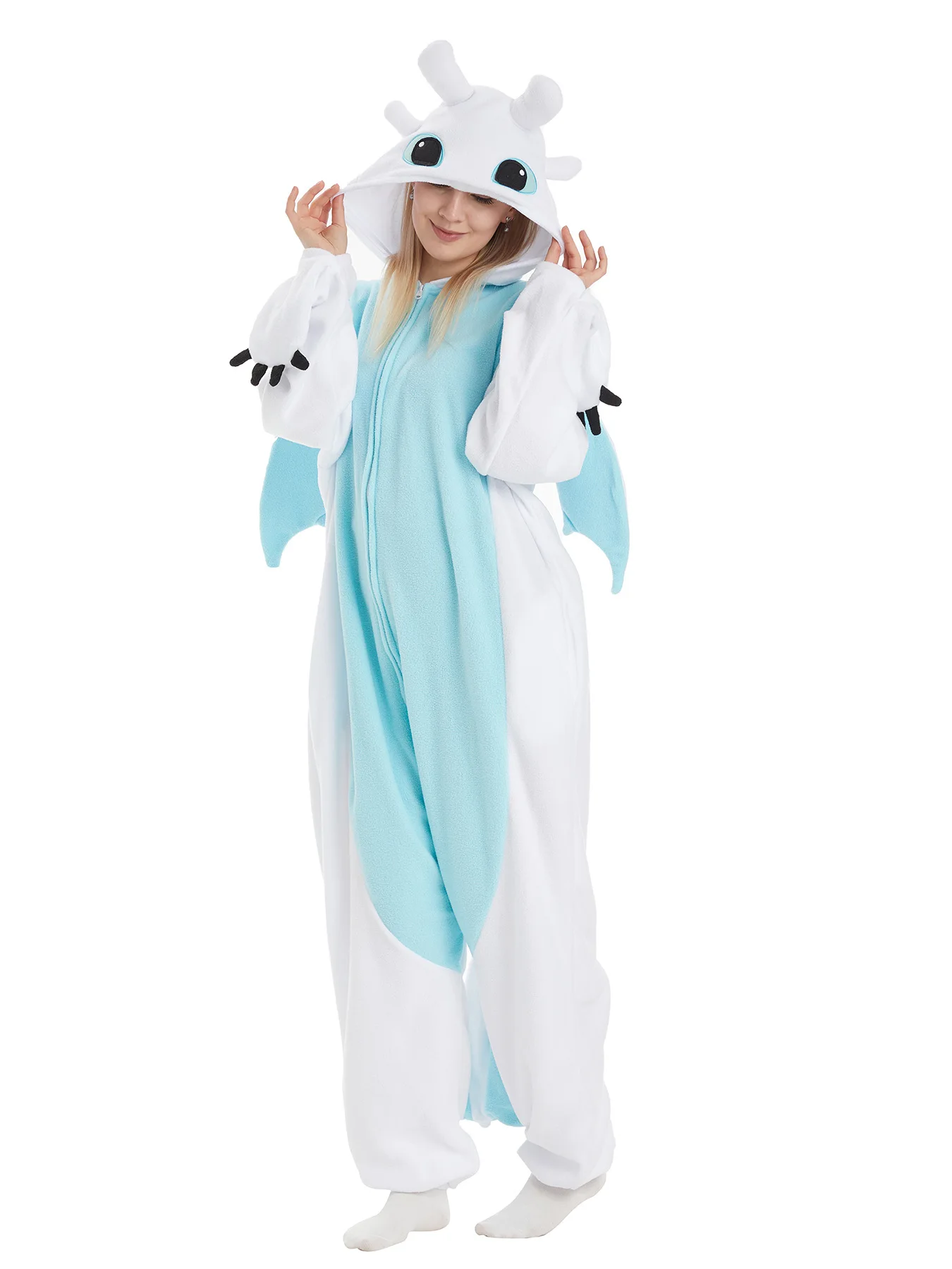 PENGMAI draakkostuum één-delig pyjama voor vrouwen en mannen, volwassen dier-onesie Halloween cosplay-kostuums huiskleding jumpsuit, zwarte draak, XXL PENGMAI draakkostuum één-delig pyjama voor vrouwen en mannen, volwassen dier-onesie Halloween cosplay-kostuums huiskleding jumpsuit, zwarte draak, XXL