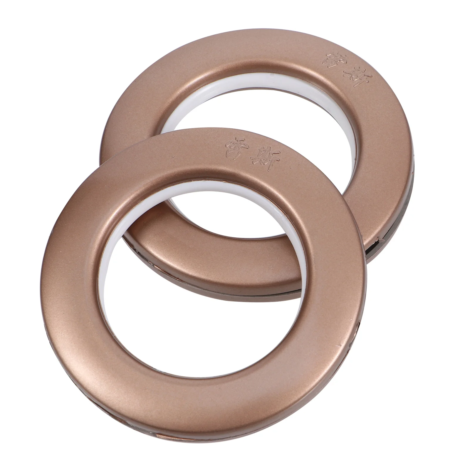 

75Pcs Curtain Grommets Plastic Reusable Sliding Ring No Tools Required Snap Together for Sheer to Drapery Weight Fabrics Machine