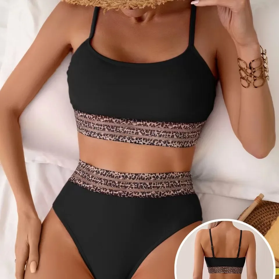 

Bathing Suit For Women Tummy Control Women'S Sexy Solid Color Triangle Bikini Bikini Two Pieces Trajes De BañO 2025 Mujer