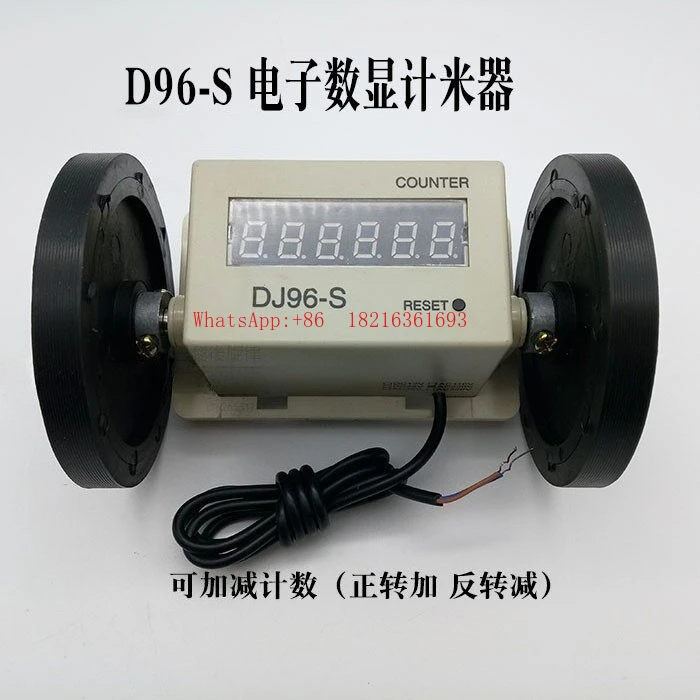 DJ96-S Digital Electronic Length Meter Textile Roller Type Length Measuring Meter
