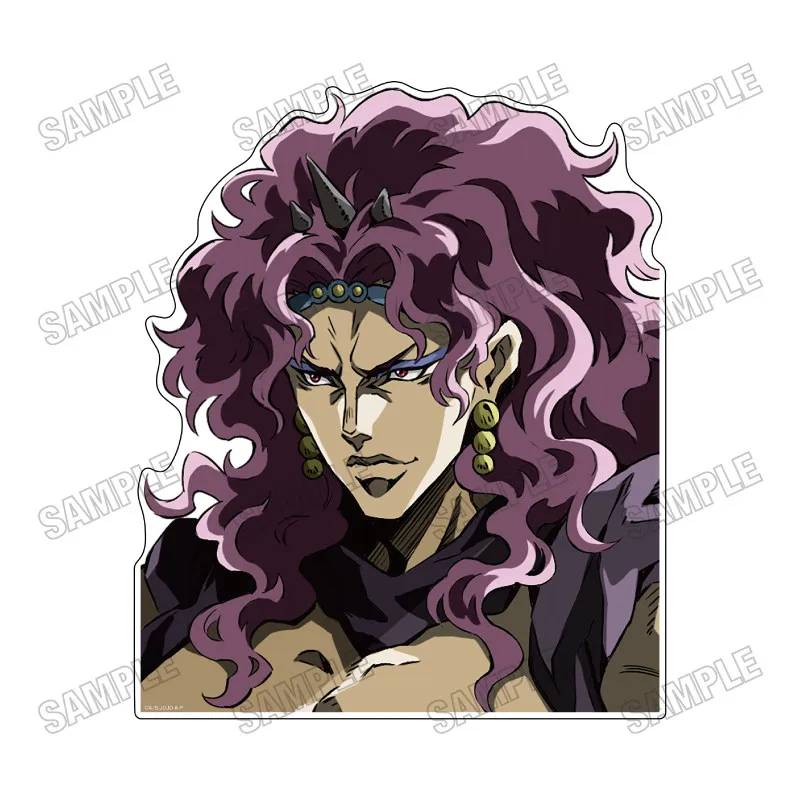 Anime JoJo's Bizarre Adventure: Stone Ocean Jolyne Cujoh Caesar Anthonio Zeppeli Acrylic Stand Model Plate Keychains Desk Decor