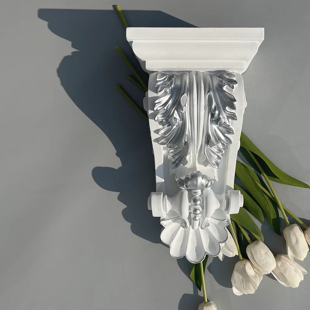 PU Polyurethane Foam Material Imitation Plaster Silver Beam Joist Head Column Roman Column Elephant Trunk Wall French Decoration