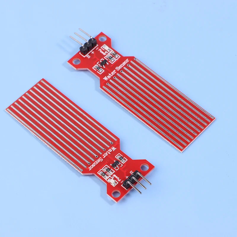 2Pcs DC 3V-5V Rain Water Level Sensor Module Detection Liquid Surface Depth Height For Arduino DIY Compatible With UNO MEGA 2560