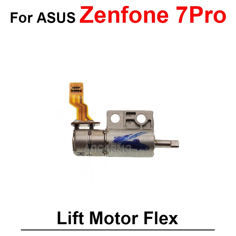 For ASUS ZenFone 7 Pro ZS671KS ZS670KS Camera Lift Motor Vibration Shaft Module Flex Cable Replacement Parts Without Camera