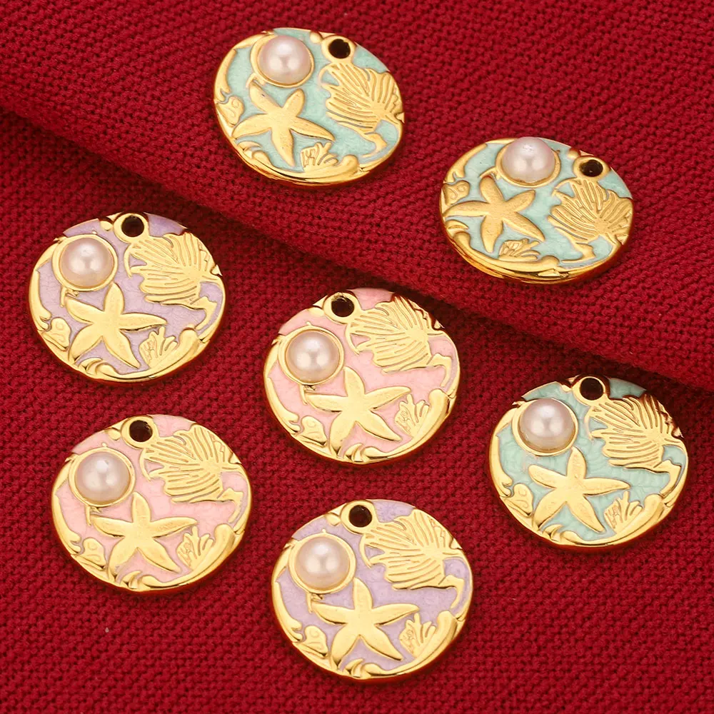 

5 шт./лот, подвески из нержавеющей стали, нерегулярные подвески в виде морской звезды для DIY, серьги, ювелирные материалы, изготовление подвесок, принадлежности для рукоделия, рыбы