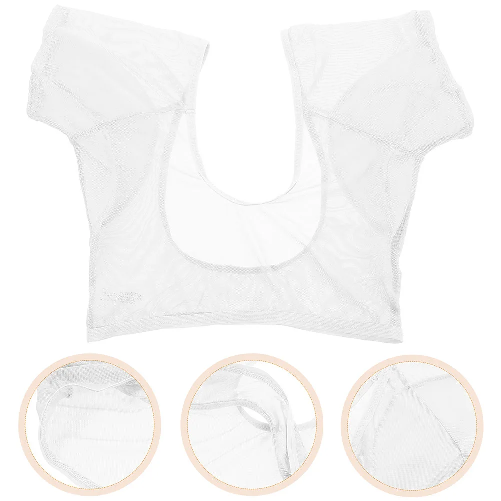 

Underarm Sweat Pads Vest Absorbing Breathable Armpit Protector Prom Athlete for Women Nylon