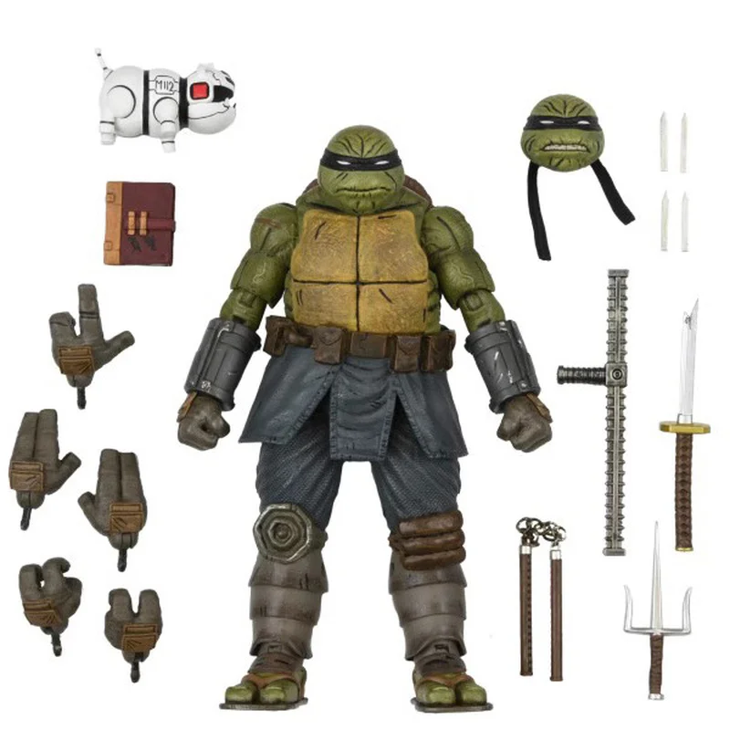 NECA-Ultimate Last Ronin Teenage Mutant Ninja Turtle Action Figure Brinquedos, Modelo de Coleção TMNT, Presente Original, 7 ", 54269