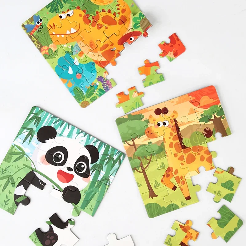 Zabawki Montessori Magnetyczne Puzzle Gry dla Dzieci Aktywne Ciche Zwierzęta z Kreskówek Książeczka Puzzle Edukacyjne Prezenty dla Dzieci w Wczesnym Wieku