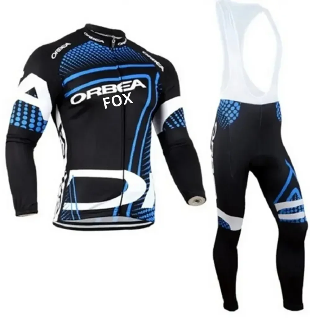 

ORBEAFOX long sleeve Cycling Jersey Set Man Summer Breathable MTB Bike Cycling Clothing Maillot Ropa Ciclismo Uniform Kit