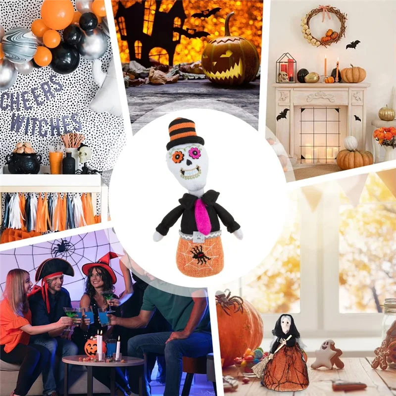 PORK-Halloween-Horror-Sammlung für Zuhause, Tisch, Kunsthandwerk, Küche, Kamin, Innenbereich, Party, Festival, Kinder und Erwachsene