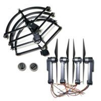 SJRC F22 F22S PRO GPS Drone Spare Parts RC Quadrocopter Arms Motor Propeller Protection Blades Guard KIT