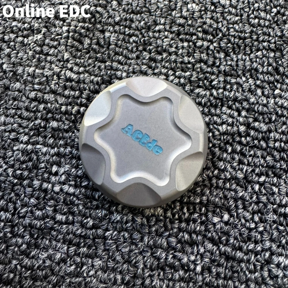 중고 ACEdc 오리지널 햅틱 코인 스테인리스 스틸 피젯 토이 성인용 불안 완화 장치