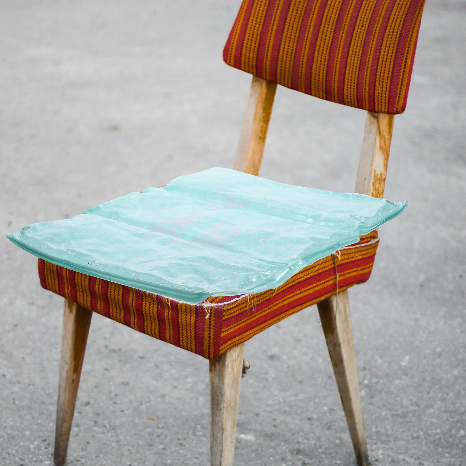 

Охлаждающий коврик для стульев, летняя подушка для сиденья, тонкая и удобная подушка для сиденья, подходит для офиса, столовой, балкона, ресторана