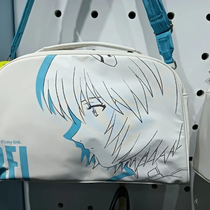 إيفا أسوكا؟ حقيبة كروس بكتف واحد من Langley Soryu Ikari Shinji حقيبة كروس إبداعية ذات قيمة عالية مطبوعة كاجوال محمولة للركاب
