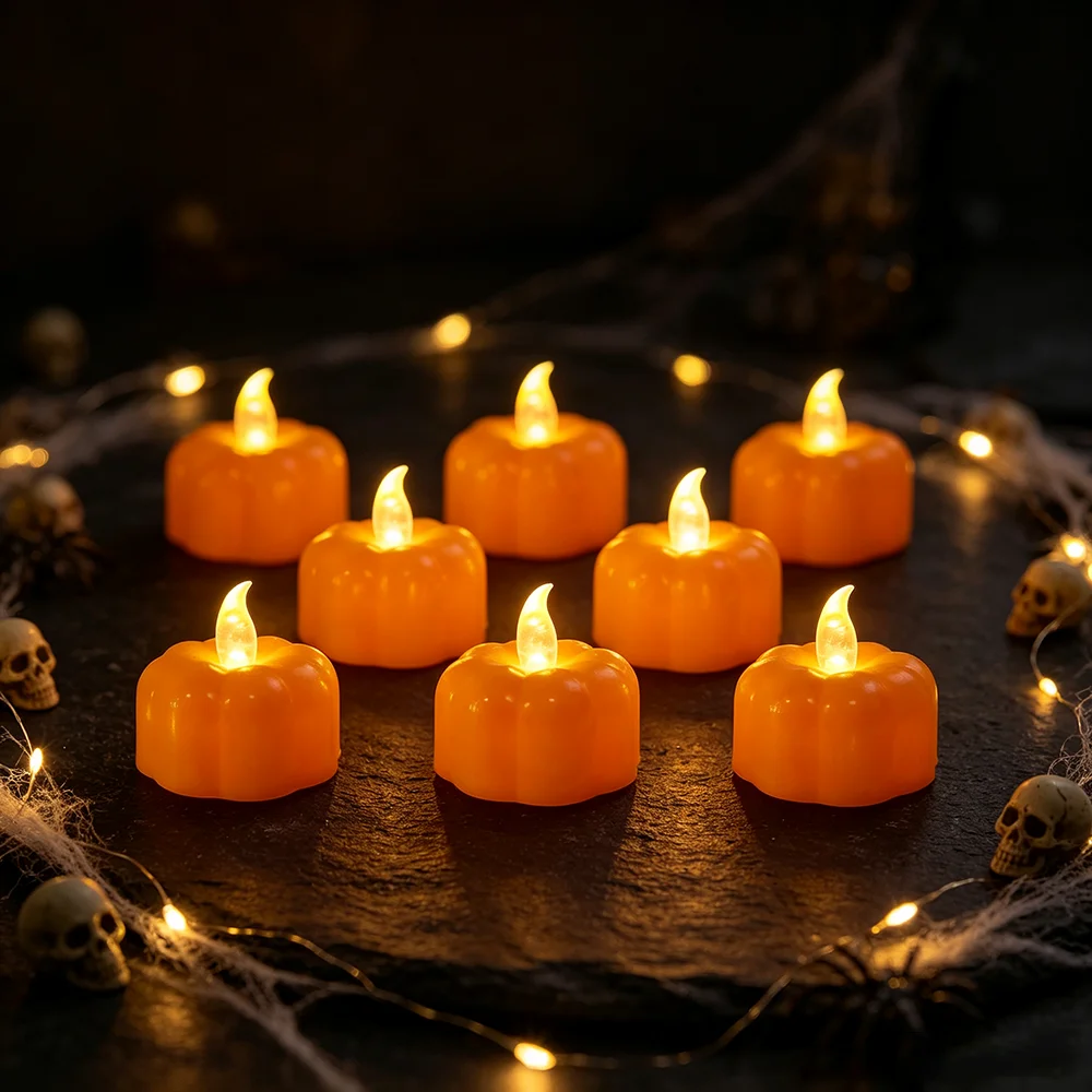 12 قطعة من شموع LED على شكل قر - مراجعة Lighting Decor For Living Room وسعره