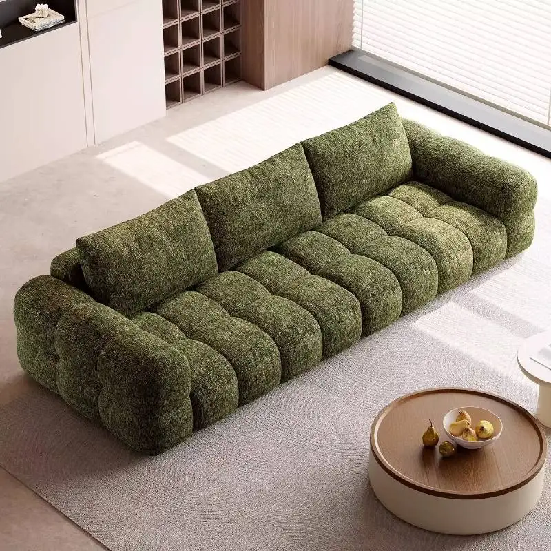 

Puff Green Living Room Sofas Designer Minimalist Modern 2 Seater Living Room Sofas Lounge Lazy Woonkamerbanken Home Furniture