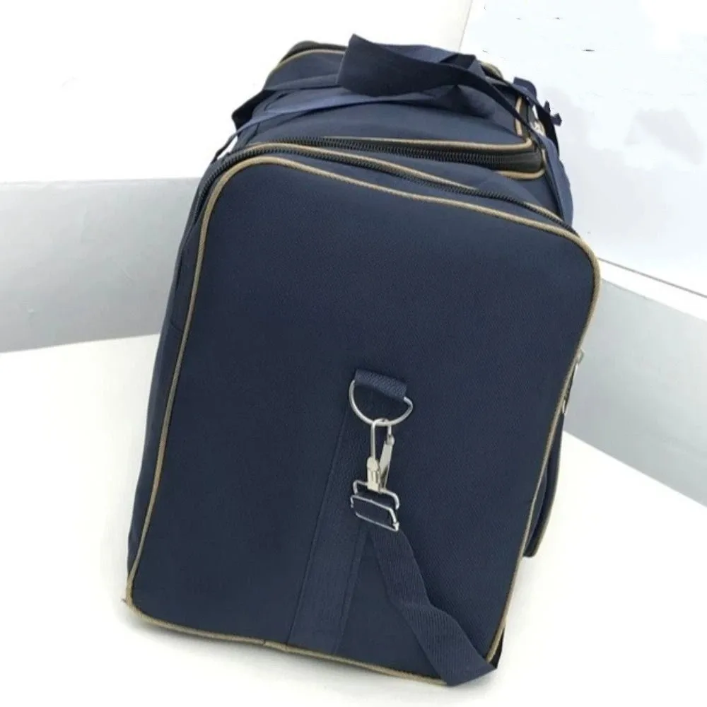 

Large Capacity Travel Duffel Bag Waterproof Durable Outdoor Sports Bag Multi-pocket Oxford Cloth Large Travel Bag Trip Packing
