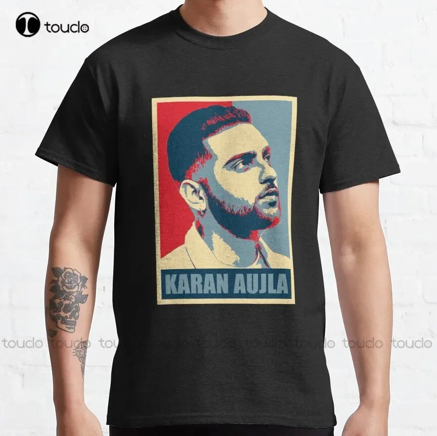 Karan Aujla Hope Classic T-Shirt Men Tshirts Custom Aldult Teen Unisex Digital Printing Tee Shirt Xs-5Xl Cotton Christmas Gift