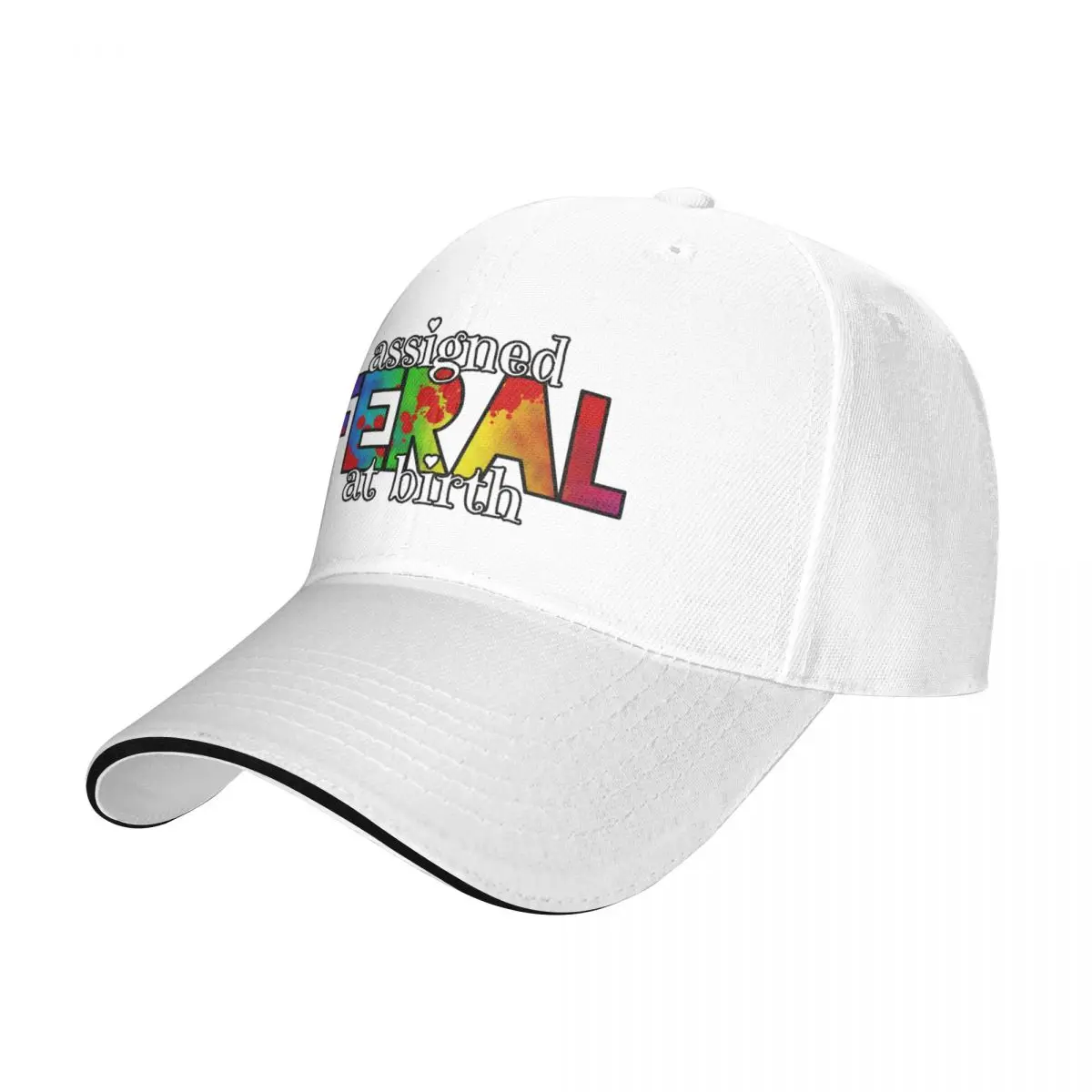 Assigned Feral At Birth 2022 Baseball Cap Luxury Cap Hat Beach fashionable Male Women's