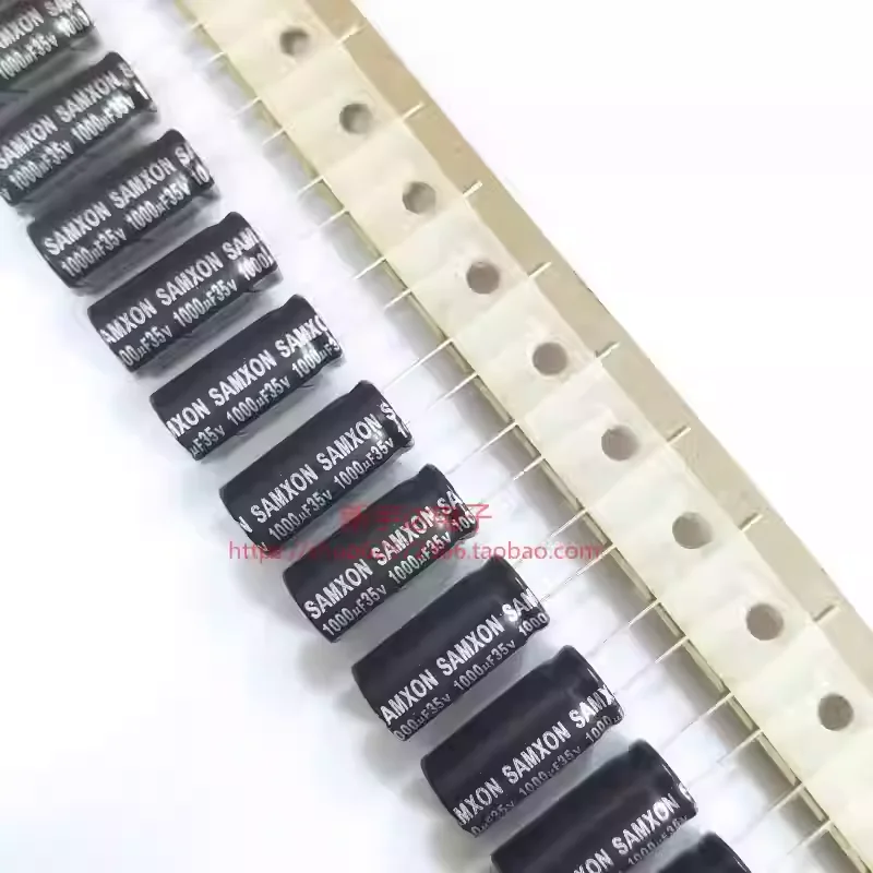 

10-100PCS 35V1000UF 10X20 Sanxin SK long-life low impedance original electrolytic capacitor 1000UF35V