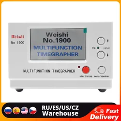 WeiShi No.1000/No.1900 zegarek mechaniczny zegarek Timegrapher Tesater dla warsztatów hobbystowie oglądają Test narzędzie do naprawy Test pomiaru czasu