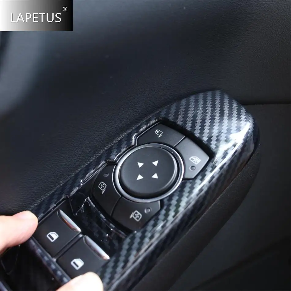 

For Ford Escape / Kuga 2020 - 2025 Auto Door Armrest Window Glass Lift Button Control Decor Panel Cover Trim Matte Accessories