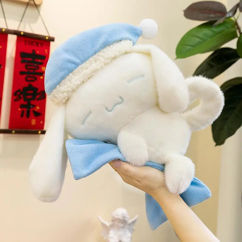 25 cm carino Cinnamoroll Anime peluche cartone animato rotolo morbido peluche bambola neonata cuscino casa ornamento coppia regalo