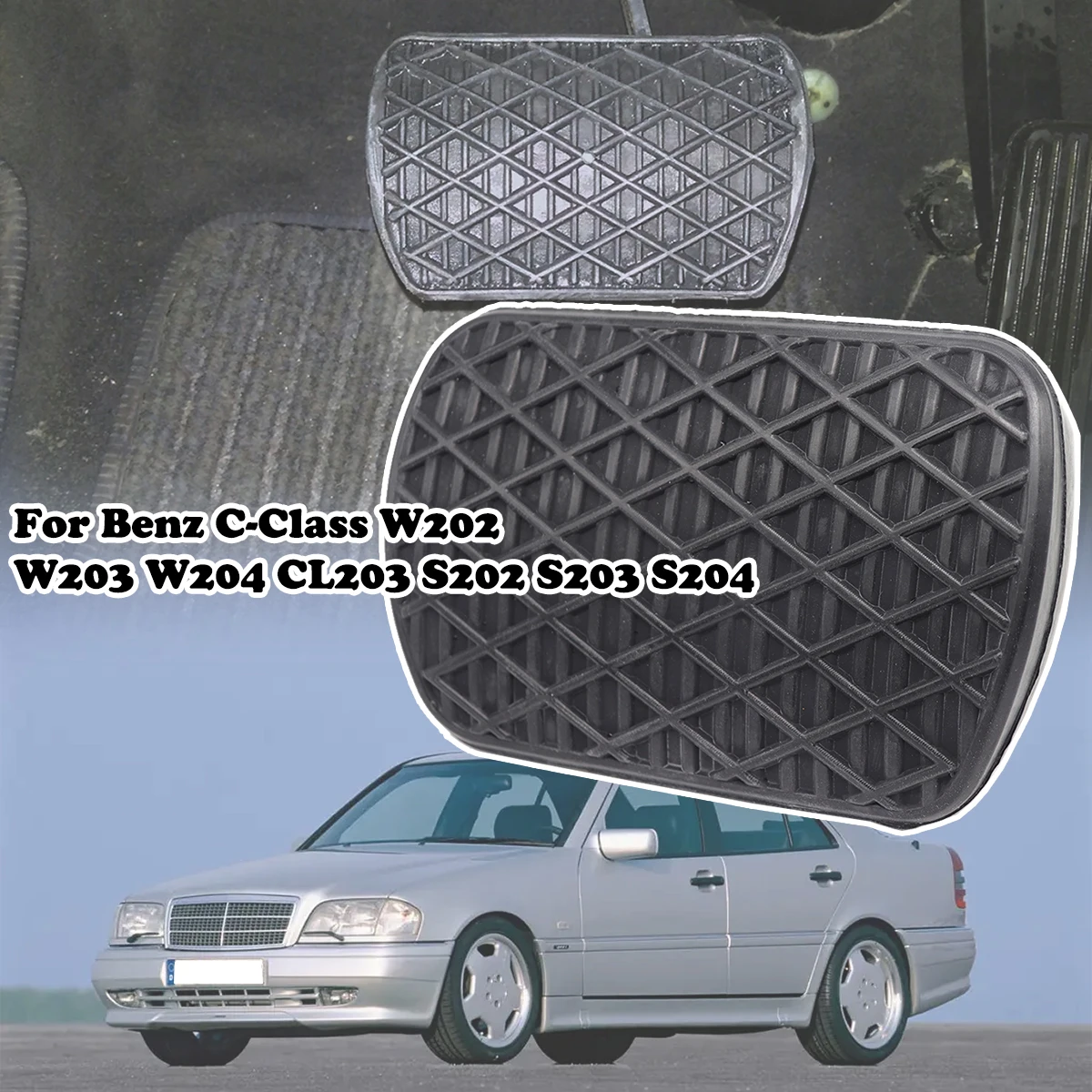 

Automatic Brake Pedal Rubber Pad Cover Replancement Part For Benz C-Class W202 W203 W204 CL203 S202 S203 C180 S204 A1232910082