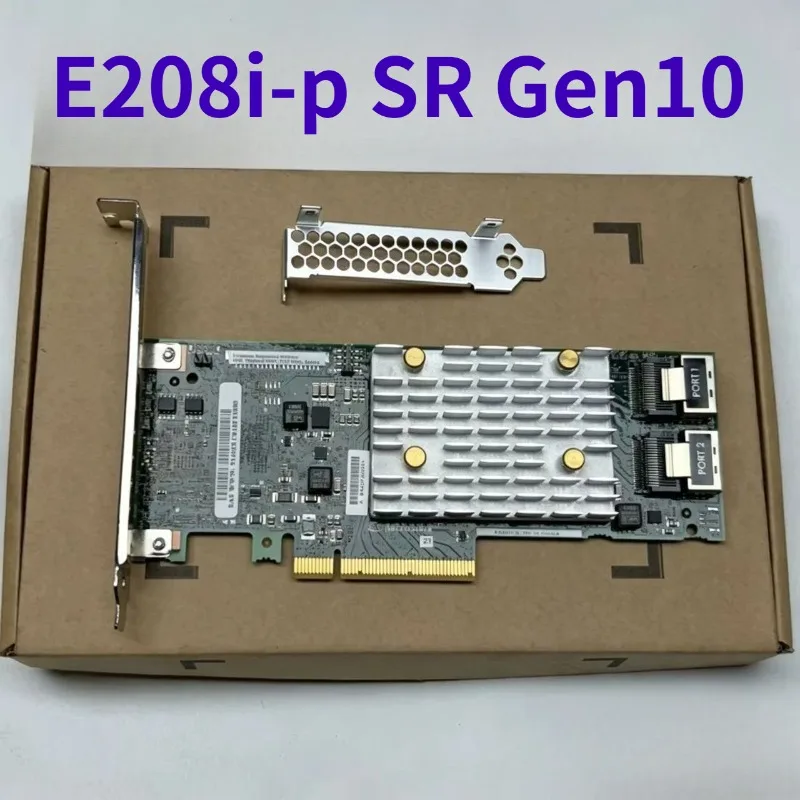 E208i-p SR Gen10 Array Card 12G Model 836266-001 804394-B21 804397-001 And P408i-p SR Gen10 RAID Array Card 830824-B21 Optional