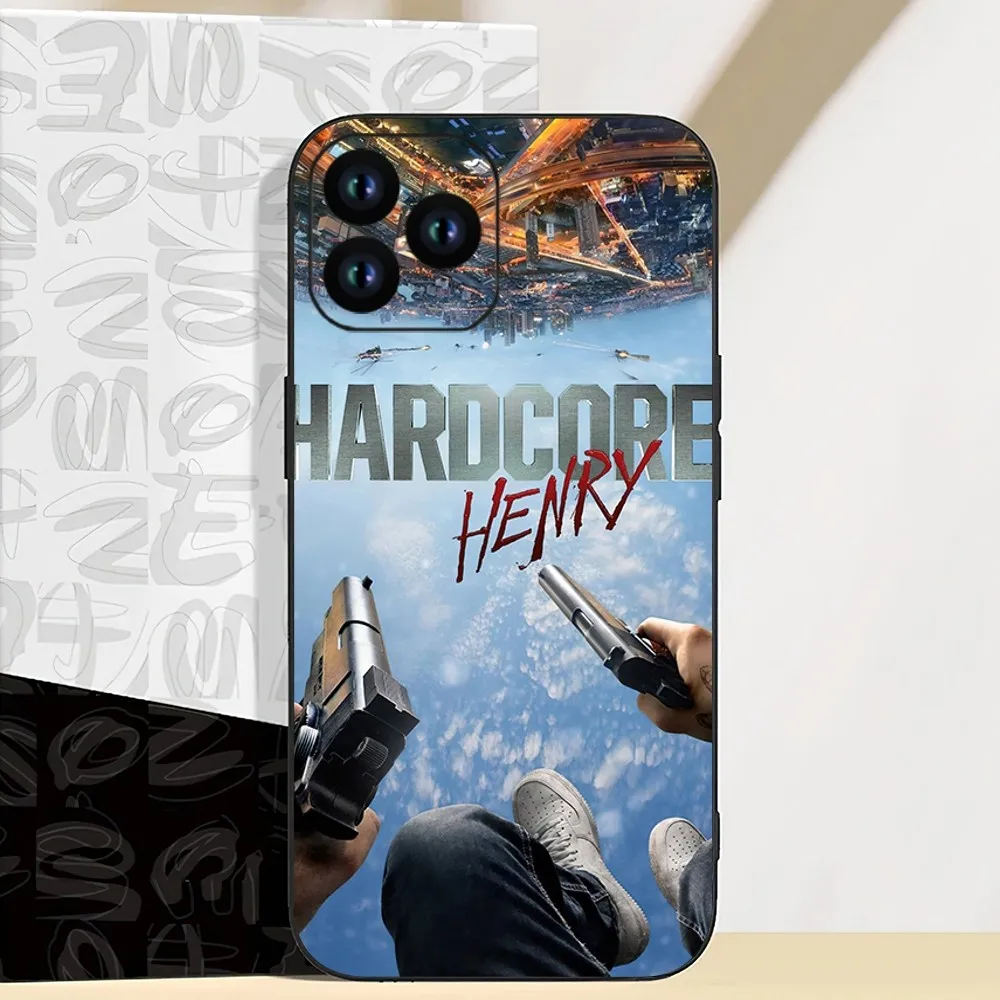 Filmowe etui na telefon Henry do iPhone\'a 11, 12, 13, 14, 15, Mini Pro XS Max X S Plus XR Shell