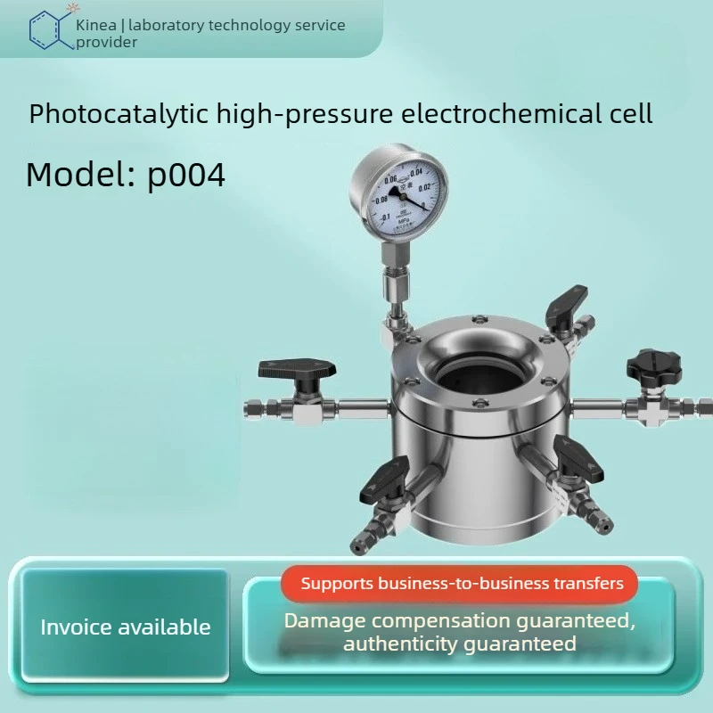 

PressureCell photocatalytic high voltage electrochemical cell P004 single double layer