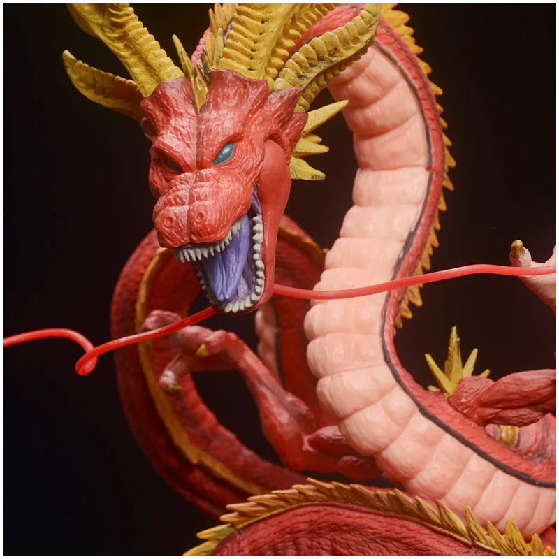 Hot 30cm Dragon Ball Z Red Shenron Anime Model Figure Shinryu Ichiban Kuji Super Hero Shenron Figurine Pvc Statue Ornament Gifts