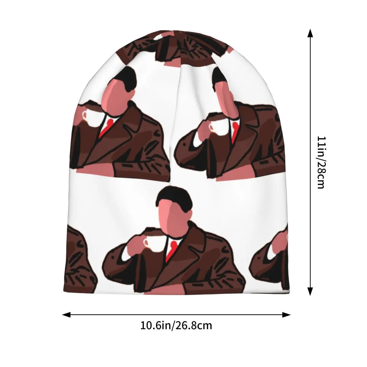 Twin Peaks Agent Dale Cooper Skullies Beanies Hats Warm Autumn Winter Outdoor Cap Knitted Bonnet Caps for Men Women Adult