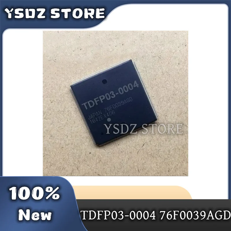 1PCS/LOT 100% New original TDFP03-0004 76F0039AGD QFP Car computer ECU board driver chips In Stock