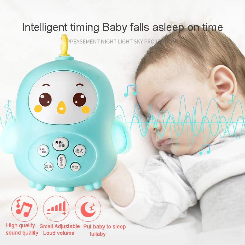 Baby Crib Mobiles Rattles Music Educational Toys 0-12 Months Rotating Bed bell To Soothe Sleep Newborns  Toy Gift