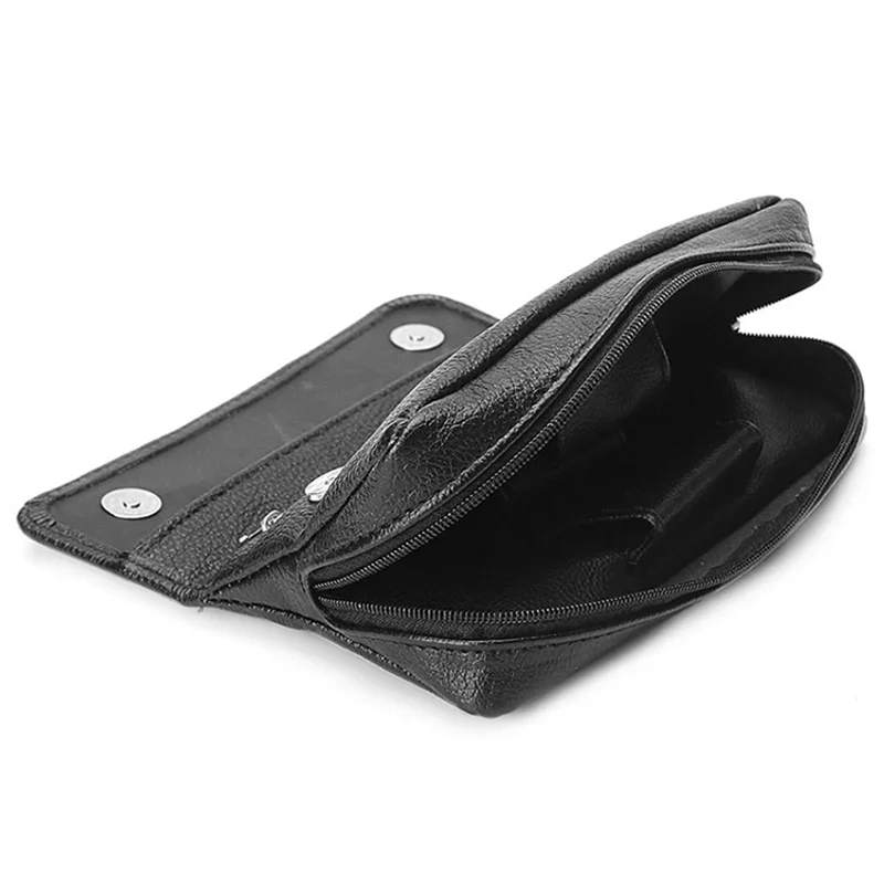 New Portable Tobacco Pouch Case PU Leather Pipe Cigarette Holder Tobacco Storage bag Smoking Paper Holder Case Wallet Bag