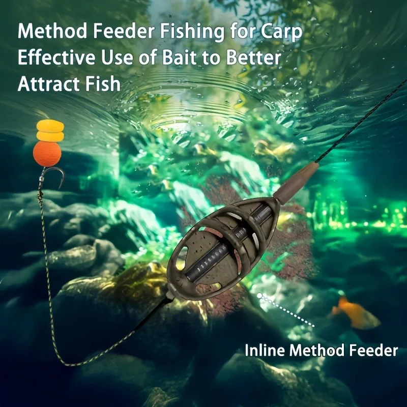 Alimentador Method con líneas Leadcore y aleación de Zinc - imagen 3