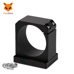 FoxAlien-Aluminum Z-Axis Clamp para CNC Router, Spindle Mount, compatível com 300W Spindle Trimmer Router, 65mm, 69mm