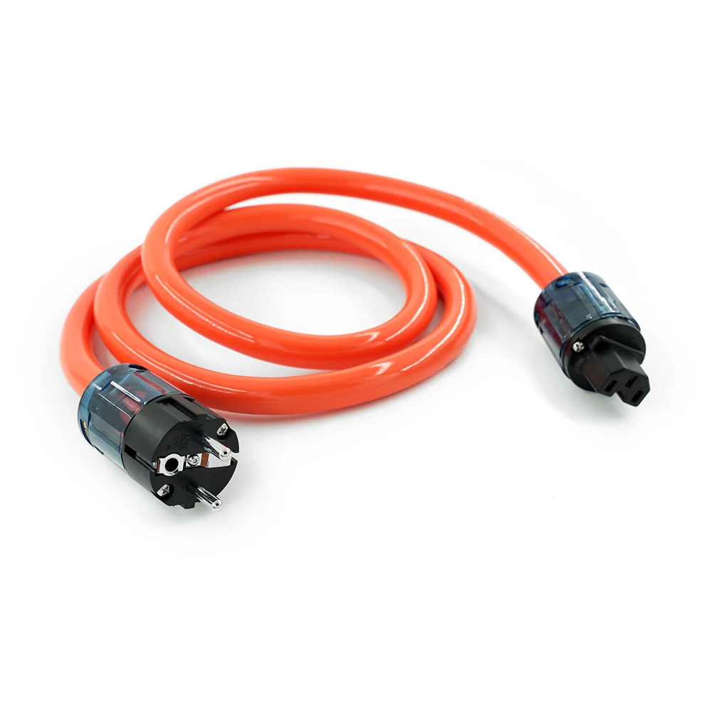 

Linn K-800 Style European standard Power cable with P037E C037 connectors Mains Power Cable HIFI Audiophile