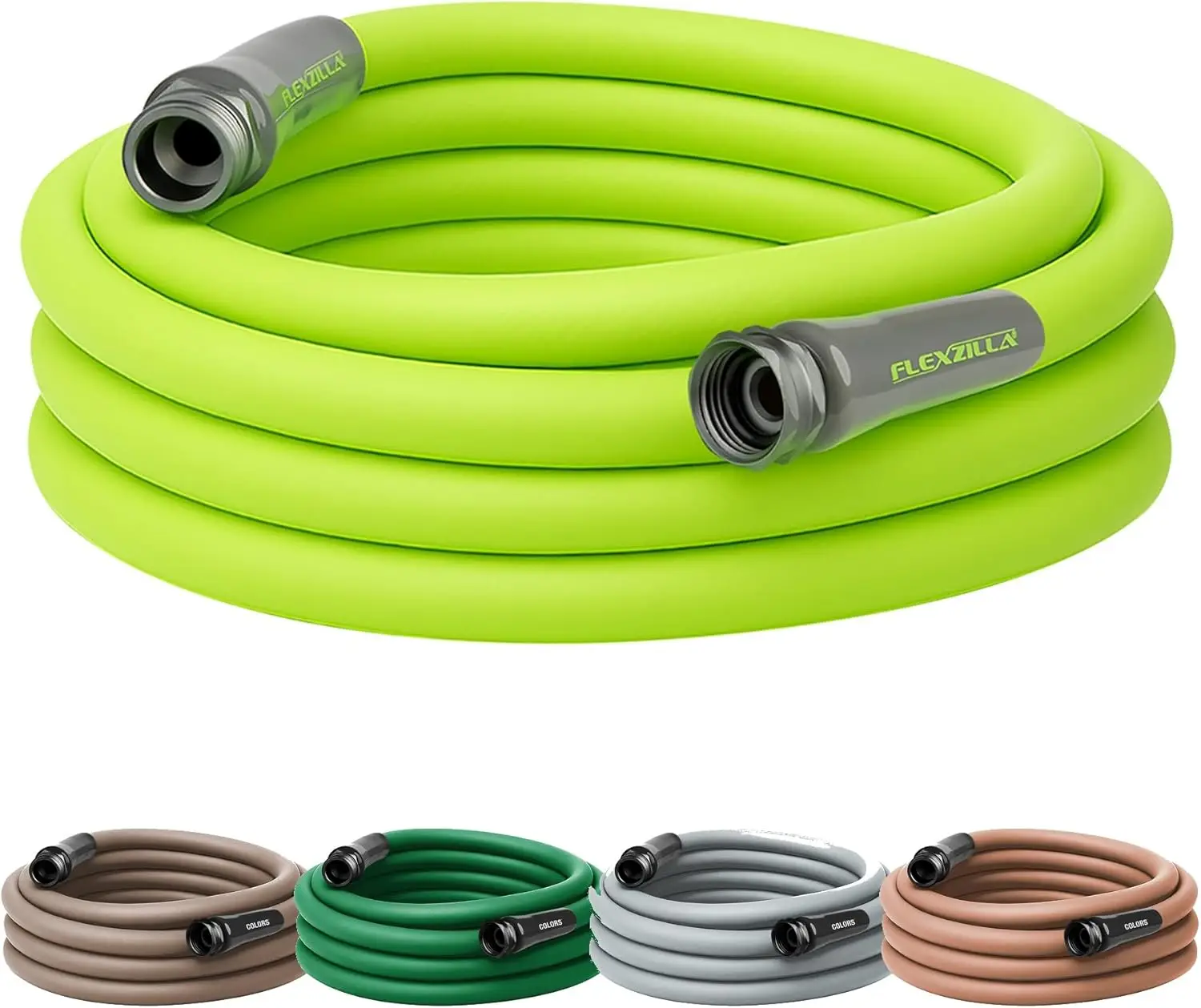 

Garden Hose 5/8 in. x 25 ft., Lightweight All-Weather Water Hose, Durable Flexible Leak-Free Connections
